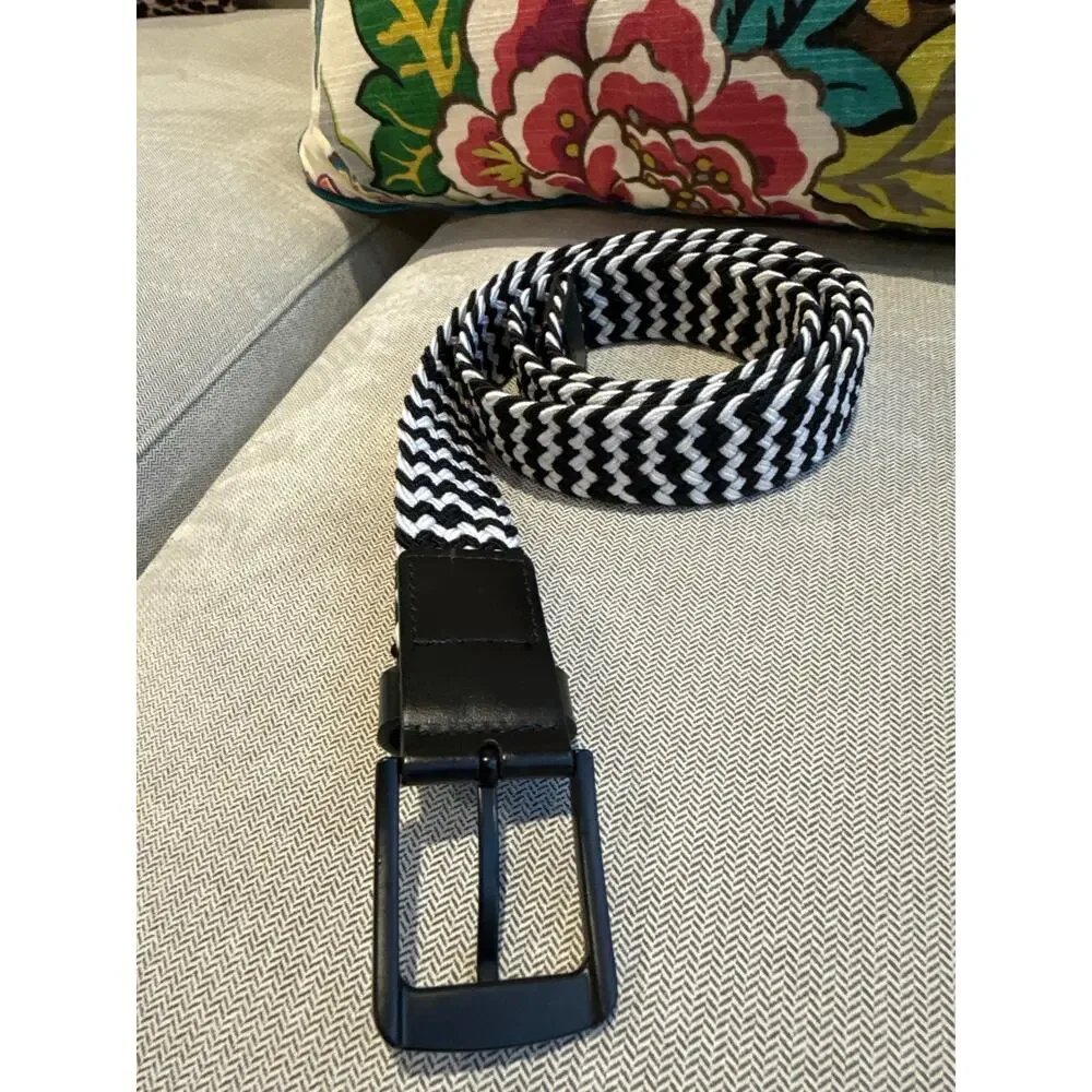 Hurley braided belt